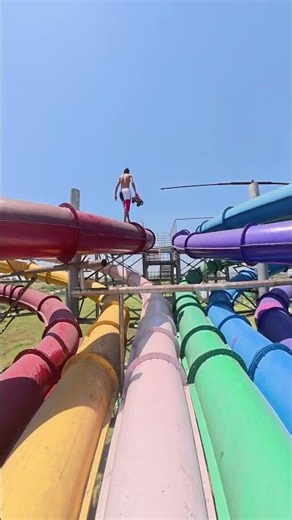 Bella Ciao playground Waterslideling parkour pov #youtubeshorts