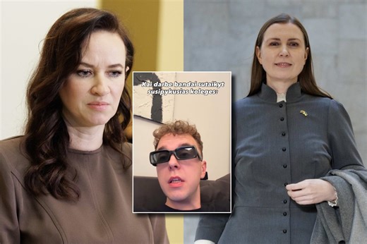 Konfliktas tarp I. Ruginienės ir D. Šakalienės sulaukė šmaikščios J. Pečeliūno reakcijos