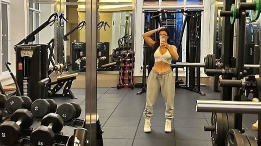 Molly Qerim shows off incredible figure with 5am gym session