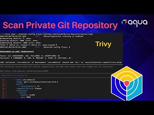 Scanning private Git repositories with Trivy