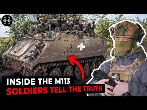 Inside the M113 APC⚡ Ukrainian Soldiers Reveal What Really Happens on the Frontline