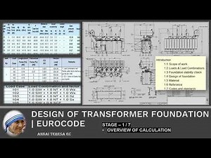 S1 | Overview of Transformer foundation calculation | Eurocode