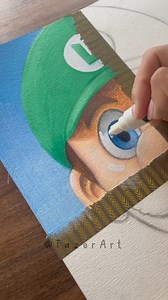 3.1M views · 59K reactions | Drawing Luigi But in 4 Different Styles✨ #luigi #mariobros #posca #prismacolor #ohuhumarkers #tazerart | Tazer Art | Facebook