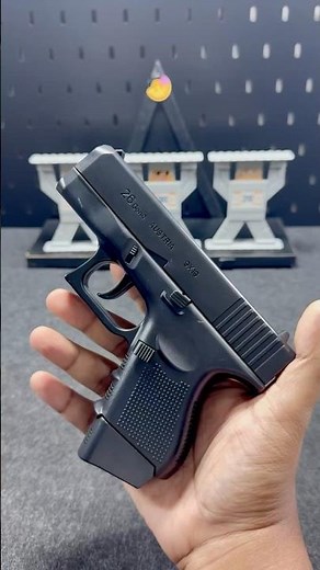 Glock 26 Semi Automatic Blowback Shell Ejecting Pistol #airsoft #toys #shorts