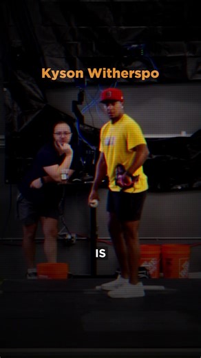 We taught this first round pick a new pitch in under 30 seconds. Kyson’s fastball is already special, sitting in the mid-90s and touching 99 with the cut-ride profile we see dominate the game today. He also owns a big knuckle curve that generates whiffs. But what he was missing was a true glove-side weapon to complement that fastball. When Kyson worked through his arsenal, his slider stood out — not because it was bad, but because the grip wasn’t allowing him to access the movement it should hav