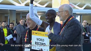 I'm really happy to announce the NN Valencia World Record Day. On October 7, I'll go for the 10,000 metres World Record. Many thanks to NN Running Team and the city of Valencia Ciudad del Running for organising this great event. | Joshua Cheptegei