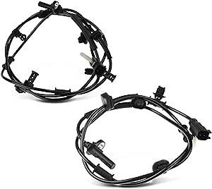 A-Premium 2PC Set Rear ABS Wheel Speed Sensor Compatible with Ford F-150 F150 2015-2020 - Rear Driver & Passenger Side, Replace# FL3Z2C204A, FL3Z2C190A