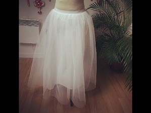 comment faire un jupon simple/ make a simple pettycoat how to?DIY
