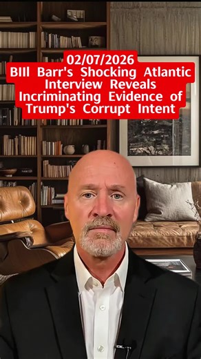 Bill Barr's Shocking Atlantic Interview Reveals Incriminating Evidence of Trump's Corrupt Intent#fentysuperbrandday #glennkirschner #trump #trump2026 #donaldtrump🇺🇸