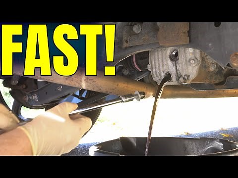 2018-2020 Subaru Crosstrek Rear Differential Fluid Change