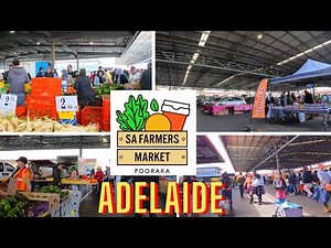 Adelaide SA Farmers Market Walkthrough | Sunday Market Pooraka | South Australia [4K]