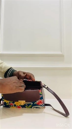 Premium Block Printed Hard Box Sling Bag | Stylish Ethnic Accessories | Blockart