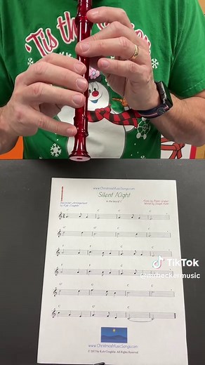 Learn to Play Silent Night on Soprano Recorder