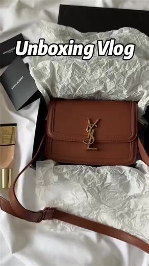 YSL Bag Unboxing: Luxury Gift Experience