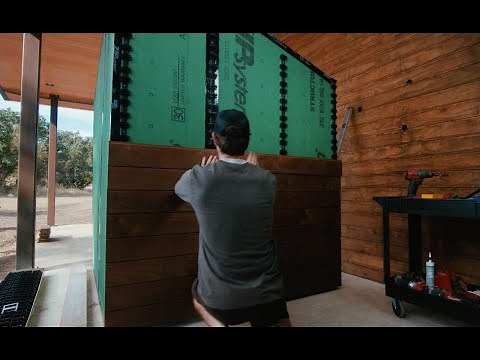 Siding: Click in Kebony cladding: installation