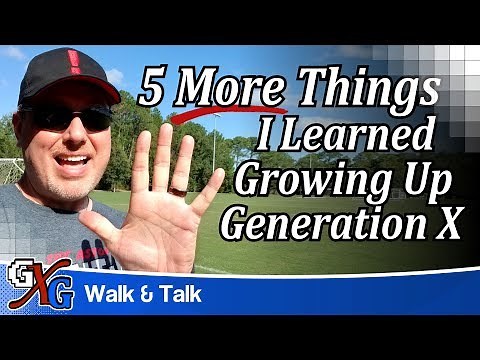 Five MORE Things I Learned Growing Up Generation X | Gen X Culture