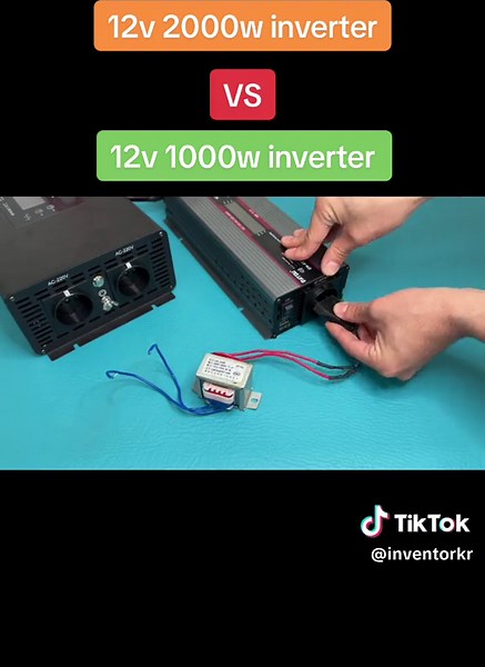 #inventorkr #electronics #inventor #inverter #battery #circuit #power