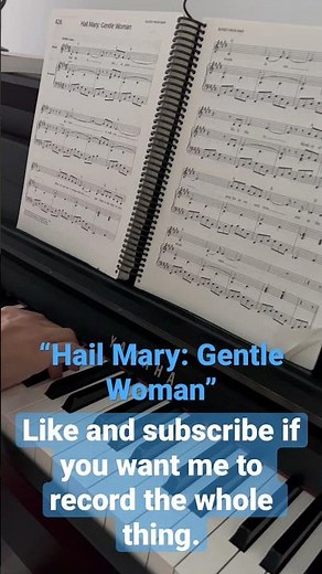 “Hail Mary: Gentle Woman” (Carey Landry) #catholicmusic #immaculateconception