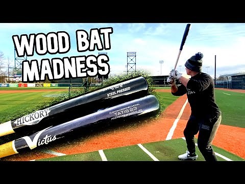 Old Hickory MT27 Maple vs. Victus TATIS23 Maple | Wood Bat Madness 1.0 | Episode 1