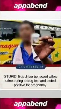 Driver FAKED Test using His Wife's WHAT!