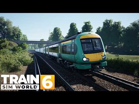 Class 171/8 BR Ashford International to Brighton - Train Sim World® 6