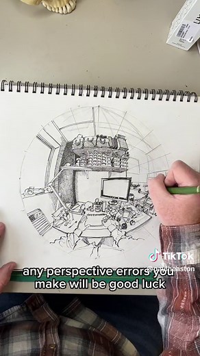 Mastering 5-Point Perspective Drawing Techniques