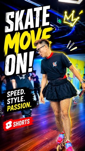 Amazing Roller Skating Duo! Smooth Moves You Need to See 🛼🔥 #skating #shorts #trending