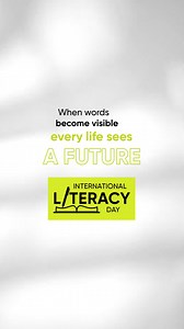 A tick in a CAPTCHA box proves you’re human. The real proof of humanity lies in ensuring every person can read, learn, and build a future. Literacy is the lens that turns distortion into clarity and uncertainty into possibility. This International Literacy Day, let’s work towards a world where no life feels like a puzzle unsolved. #AdityaBirlaGroup #AForceForGood #InternationalLiteracyDay | Aditya Birla Group