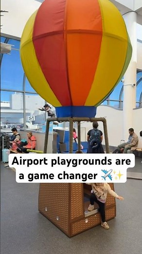 Airport Playgrounds Are a Game Changer for Flying with Kids ✈️✨