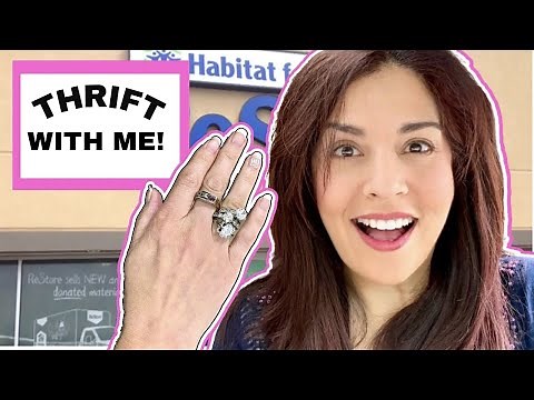 Thrift With Me! I found 33 pieces of vintage jewelry for resale In One Day!