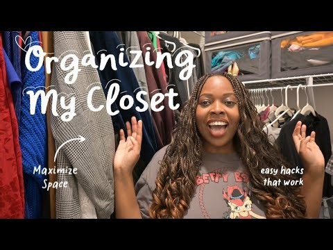 Organizing My Tiny Closet | The One Hack That Created More Space