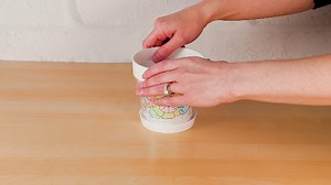 Watch How to insert design in craft flower pot on Amazon Live