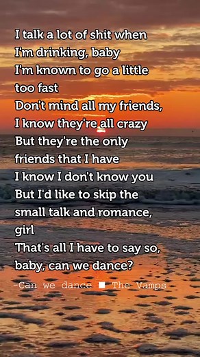 Can We Dance: The Vamps Lyrics and Meaning