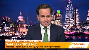 2.3K views · 26 reactions | Matildas captain Sam Kerr will miss Australia's Olympic Qualifier Round 3 after suffering an ACL injury while training in Morocco. ☀️ #SUNRISEON7 – 5:30am weekdays on Channel 7 and 7plus ☀️ | Sunrise | Facebook