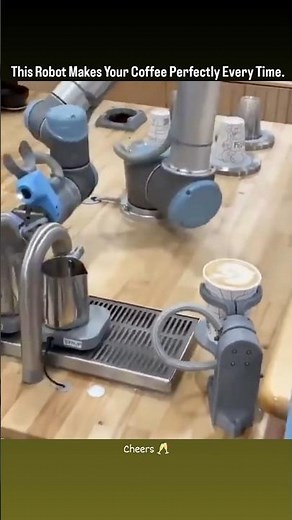 This Robot Makes Your Coffee Perfectly Every Time.