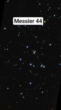 Galelio's First Discovery: Exploring M44 #messier #m44 #beehive #shorts #youtubeshorts
