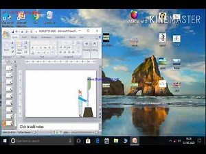Tutorial Flag hoisting animation full video(PowerPoint)