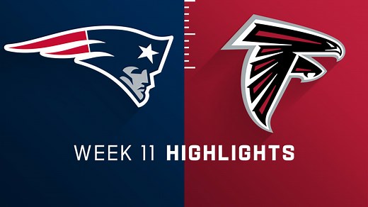 Patriots vs. Falcons highlights | Week 11