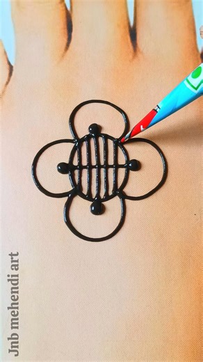Simple mehndi design | New back hand mehndi design #mehndi #shorts