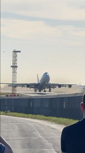 Boeing 747 Take off BAE Warton