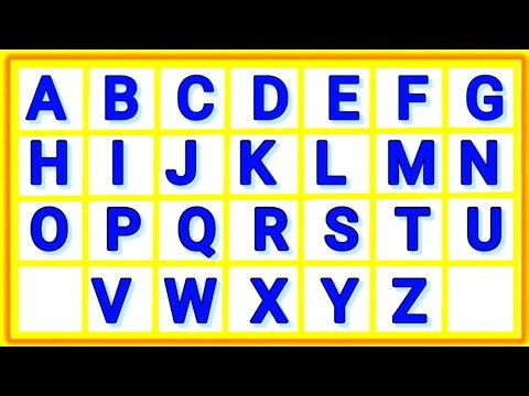 🧡 ABCD Rhymes | Learn Capital & Small Letters A–Z | Kids Learning 🎵