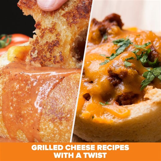 11K views · 12 reactions | Grilled Cheese Recipes With A Twist | Tasty UK | Facebook