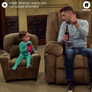 We'll cheers to that. Stream all six seasons of Baby Daddy for free everywhere you watch Freeform. | Baby Daddy