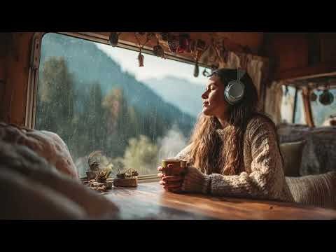 Rain Sounds on Camper Window 🌧️ Cozy RV Night for Deep Sleep, Relaxation and Stress Relief