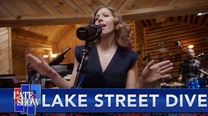 Our good friends Lake Street Dive just dropped a fantastic new album called “Obviously” and they made A Late Show their first stop for a performance of their catchy single, “Hypotheticals.” Find out more about the band and their new album at http://www.lakestreetdive.com. Performed by: Rachael Price - Vocals Bridget Kearney - Bass / BVS Akie Bermiss - Keys / BVS Mike Calabrese - Drums / Percussion / Vocals Michael Olson - Guitar | The Late Show with Stephen Colbert