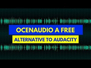 Ocenaudio a free alternative to Audacity recording