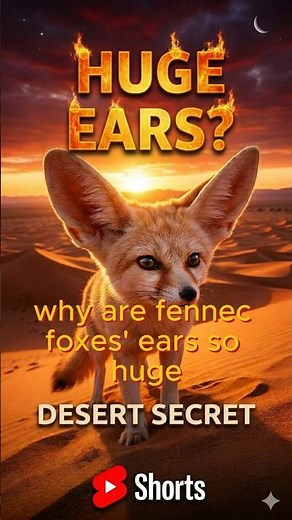 Why Fennec Fox Ears Are So Huge