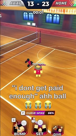 INSANE NEW GLITCH IN VOLLEYBALL LEGENDS #volleyballlegends #roblox #anime #funny #haikyuu