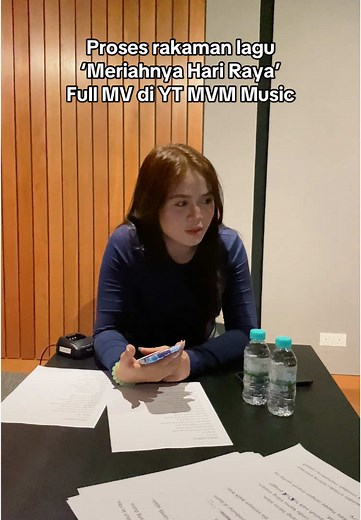 Proses rakaman lagu Meriahnya Hari Raya #mvmmusic #MeriahnyaHariRaya