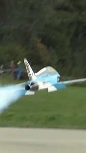 What an Insane RC Jet Lowpass Flyby! 🤯🥇 #warbird #rcplane #aviation | Smoky FPV